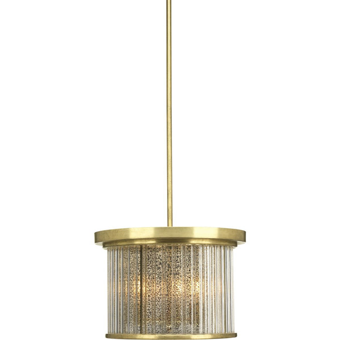 Progress P350142 Point Dume Sequit Point 3-lt Semi-Flush/Convertible Pendant