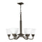 Progress P400119 Clifton Heights 6-lt 26" Chandelier