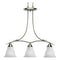 Progress P4325 Trinity 3-lt Linear Chandelier