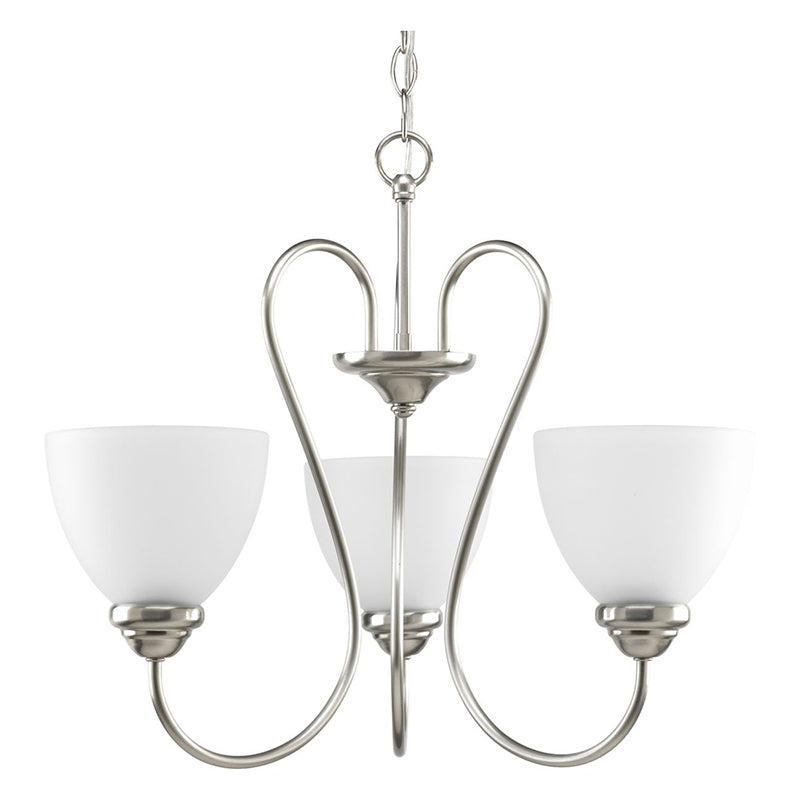 Progress P4664 Heart 3-lt Chandelier
