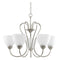 Progress P4666 Heart 5-lt Chandelier