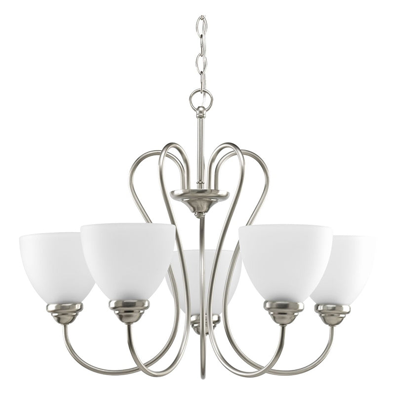 Progress P4666 Heart 5-lt Chandelier