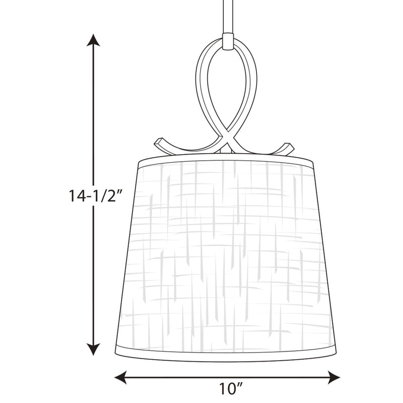 Progress P500080 Savor 1-lt Mini Pendant