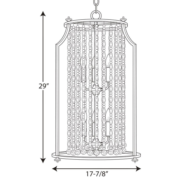 Progress P500086 Desiree 6-lt Pendant