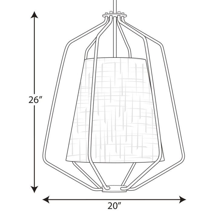 Progress P500116 Hangar 1-lt Pendant