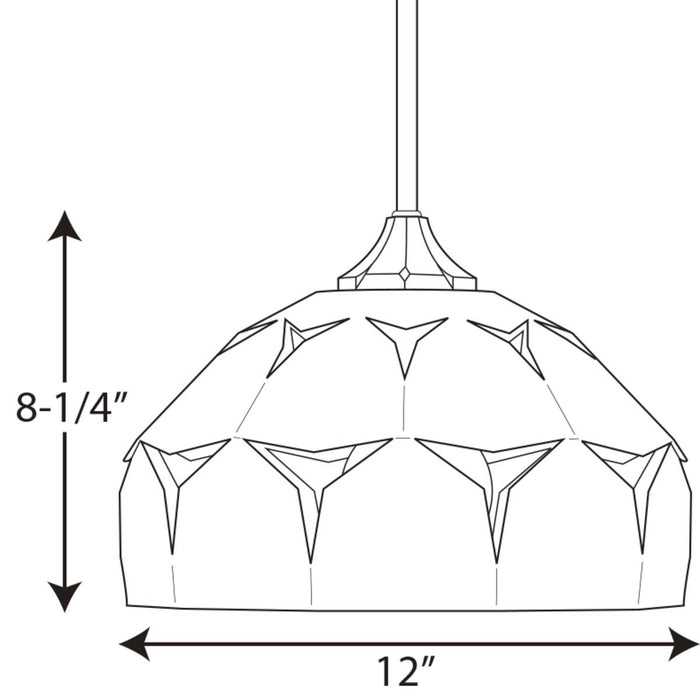 Progress P500201 Point Dume Yerba 1-lt Pendant