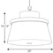Progress P500203 Point Dume Windbluff 3-lt Pendant