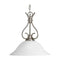 Progress P5091 Alabaster Glass 1-lt Pendant