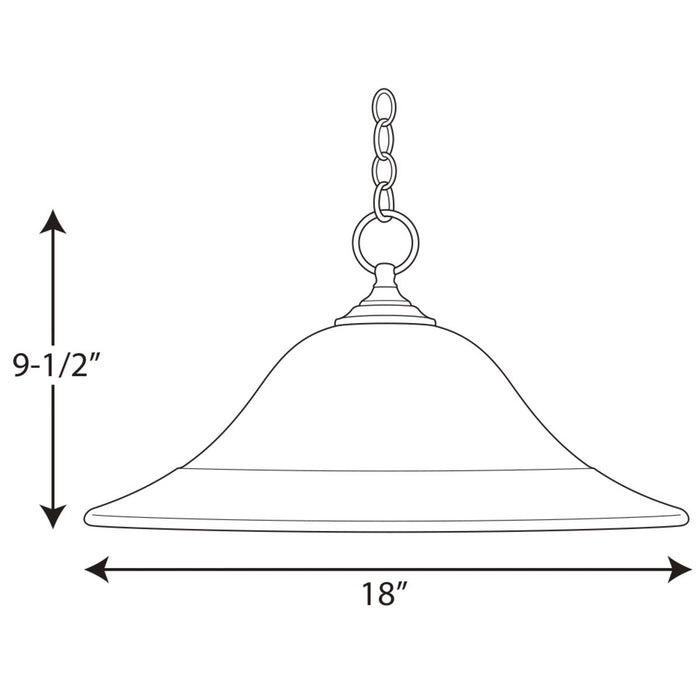 Progress P5095 Trinity 1-lt Pendant