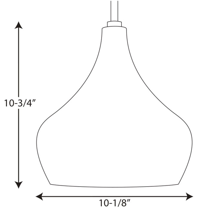 Progress P5187 Kiss 1-lt LED Pendant