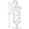 Progress P560117 Morrison 7" Wide Outdoor Wall Lantern