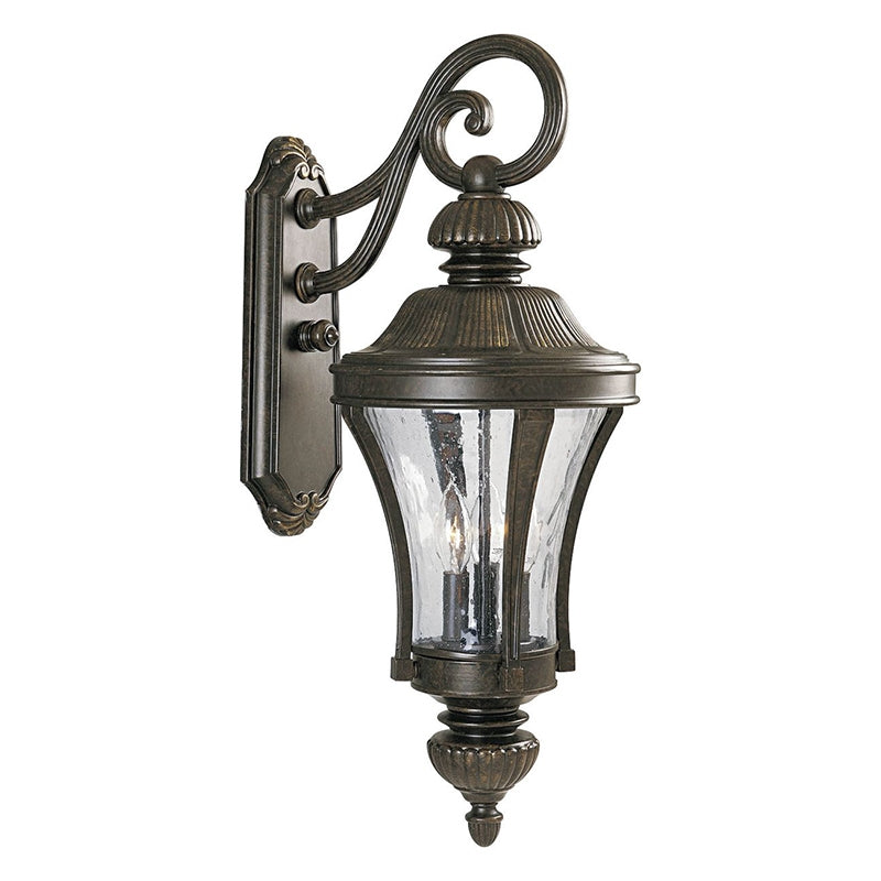 Progress P5837 Nottington 3-lt Outdoor Wall Lantern