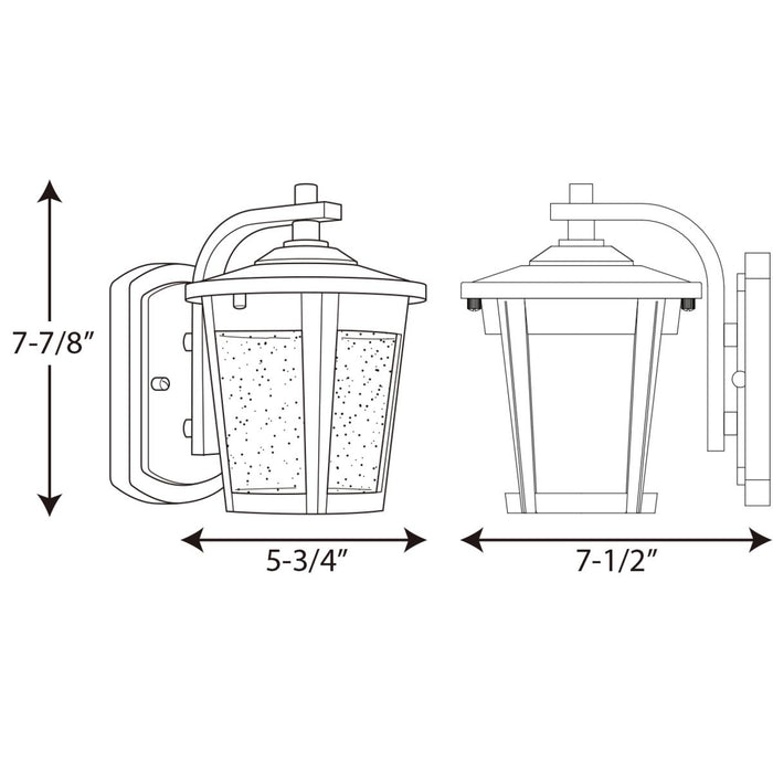 Progress P6077 East Haven 6" Wide Outdoor LED Wall Lantern