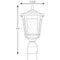 Progress P6430 East Haven 1-lt Outdoor LED Post Lantern
