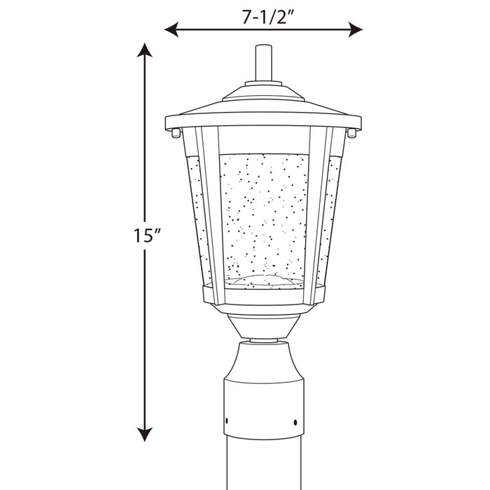 Progress P6430 East Haven 1-lt Outdoor LED Post Lantern