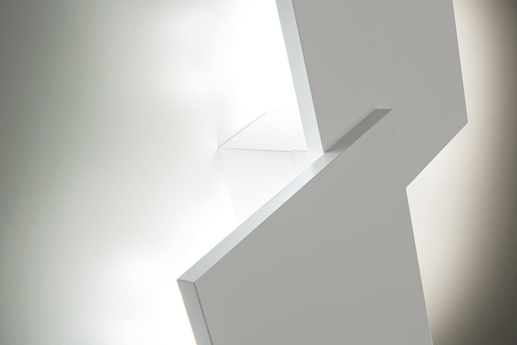 Studio Italia Design 14642 Puzzle 2-lt 12" LED Double Square Ceiling/Wall Light