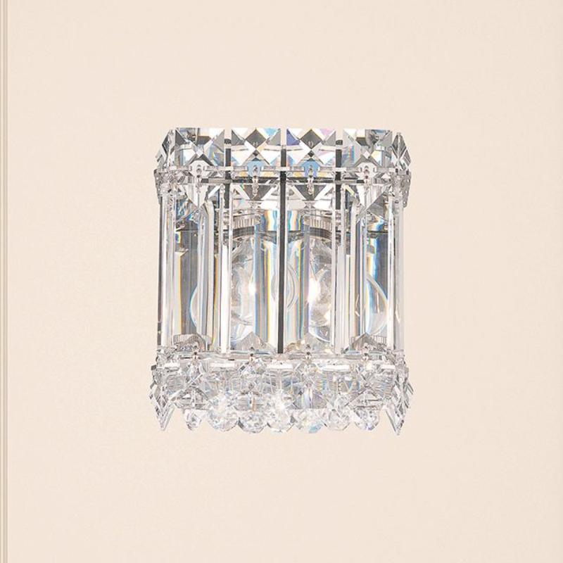 Schonbek 2220 Quantum 1-lt 5" Tall Wall Sconce
