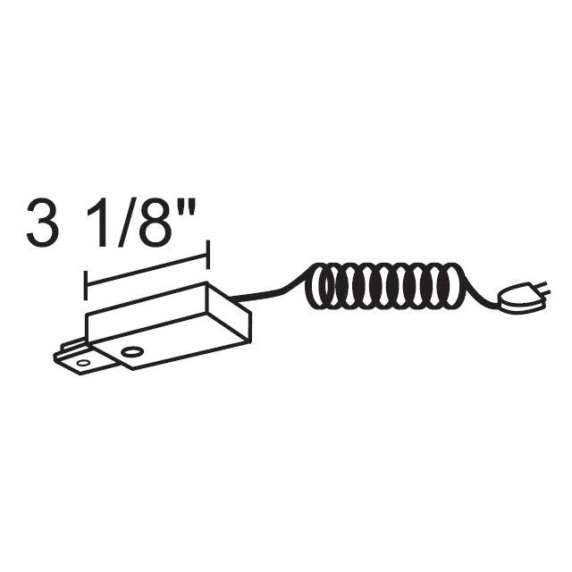 Juno R22 Trac-Lites 2-Wire Cord and Plug Connector