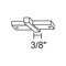 Juno R23 Trac-Lites Miniature Straight Connector