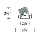 WAC R3ASAL Aether 3.5" Square LED Adjustable Trimless Downlight