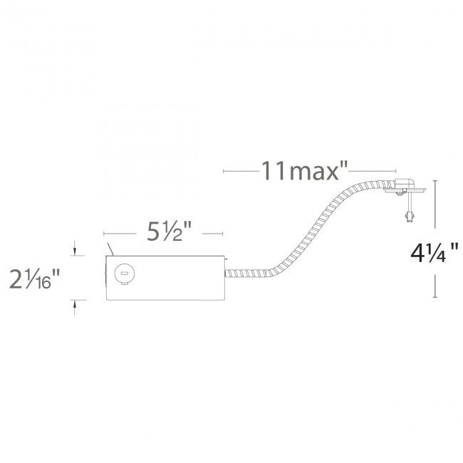WAC R3BBRT Ocularc 3.0 Remodel IC-rated LED Housing