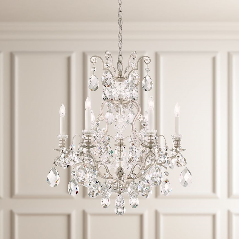 Schonbek 3770 Renaissance 7-lt 24" Chandelier