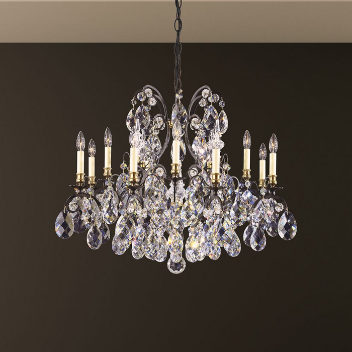 Schonbek 3790 Renaissance 13-lt 33" Chandelier