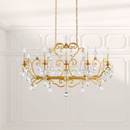 Schonbek 3795 Renaissance 12-lt 46" Chandelier