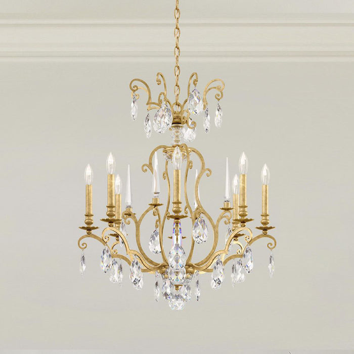 Schonbek RN3871N Renaissance Nouveau 8-lt 32" Chandelier