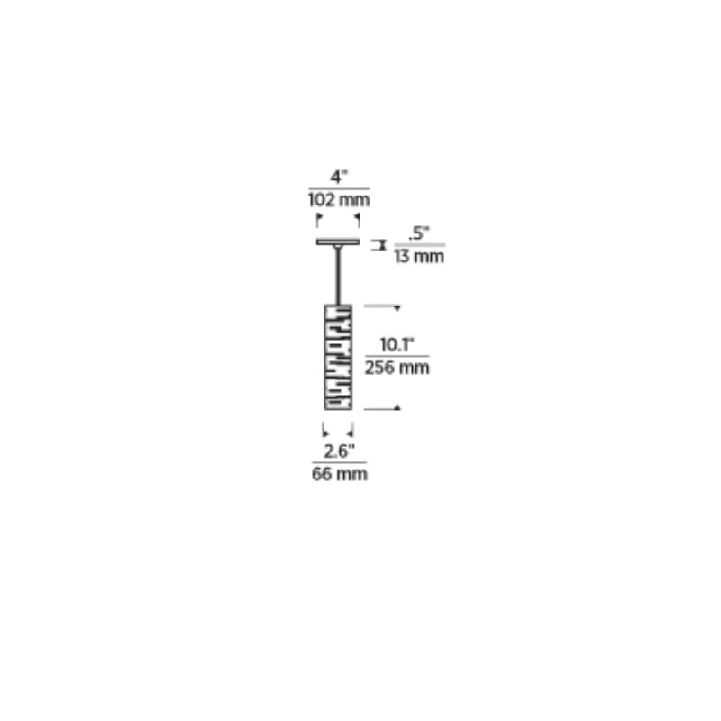Tech 700FJRVL Revel 3" Low Voltage Pendant (Freejack)