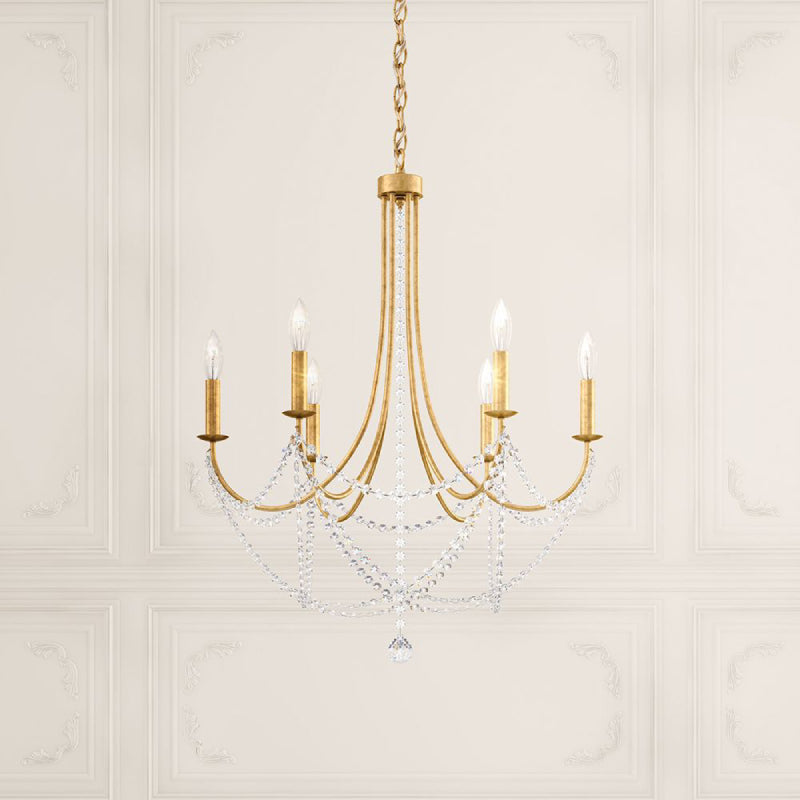 Schonbek RJ1006 Verdana 6-lt 24" Chandelier