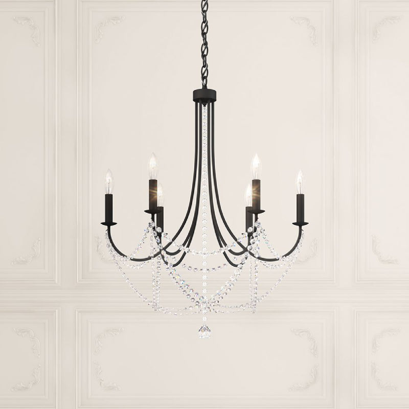Schonbek RJ1006 Verdana 6-lt 24" Chandelier