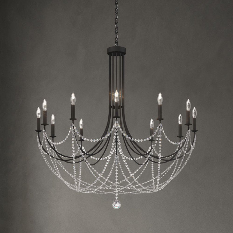 Schonbek RJ1012 Verdana 12-lt 43" Chandelier