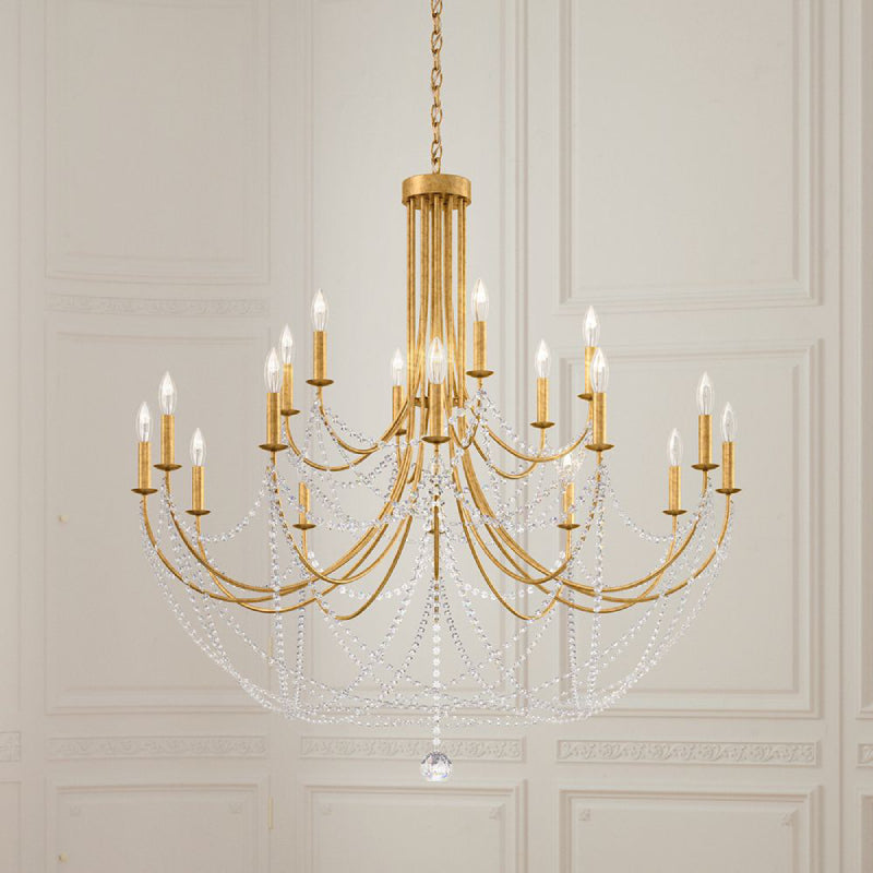 Schonbek RJ1018 Verdana 18-lt 43" Chandelier