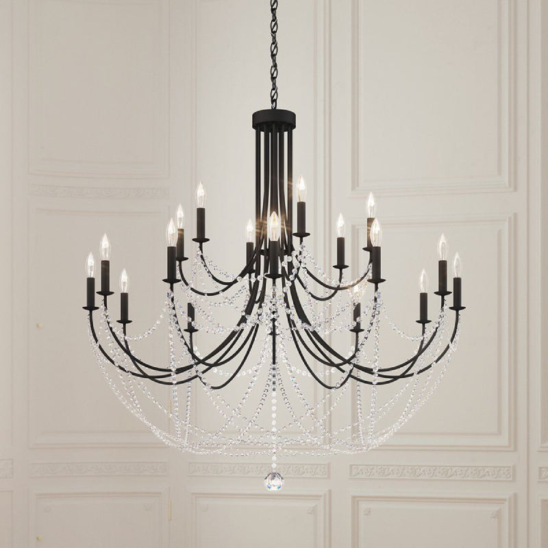 Schonbek RJ1018 Verdana 18-lt 43" Chandelier