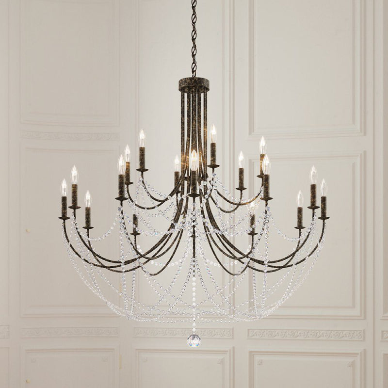 Schonbek RJ1018 Verdana 18-lt 43" Chandelier