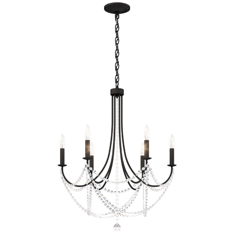 Schonbek RJ1006 Verdana 6-lt 24" Chandelier