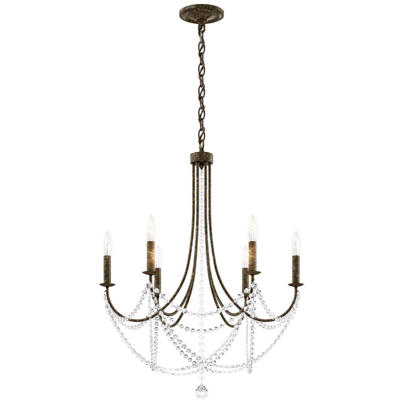 Schonbek RJ1006 Verdana 6-lt 24" Chandelier