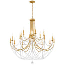 Schonbek RJ1018 Verdana 18-lt 43" Chandelier