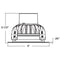 Elite RL422-900L 4" Reflector Wall Wash LED Recessed Retrofit - 900 Lumens