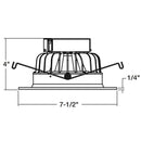 Elite RL630-750L 6" Lensed Baffle LED Recessed Retrofit - 750 Lumens