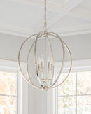Feiss F3061 Corinne 6-lt Globe Large Pendant