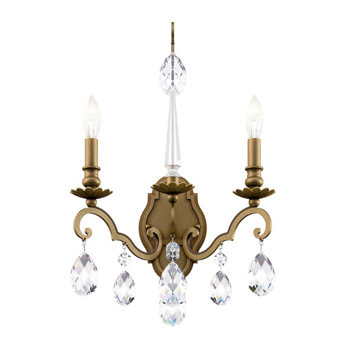 Schonbek RN3861 Renaissance Nouveau 2-lt 21" Tall Wall Sconce