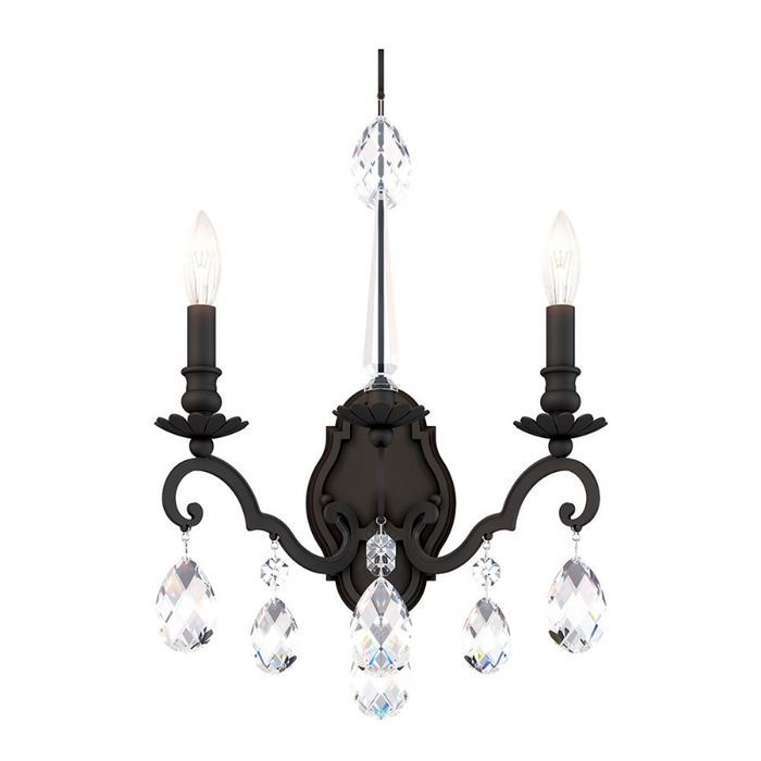 Schonbek RN3861 Renaissance Nouveau 2-lt 21" Tall Wall Sconce