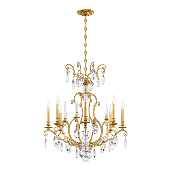 Schonbek RN3871N Renaissance Nouveau 8-lt 32" Chandelier