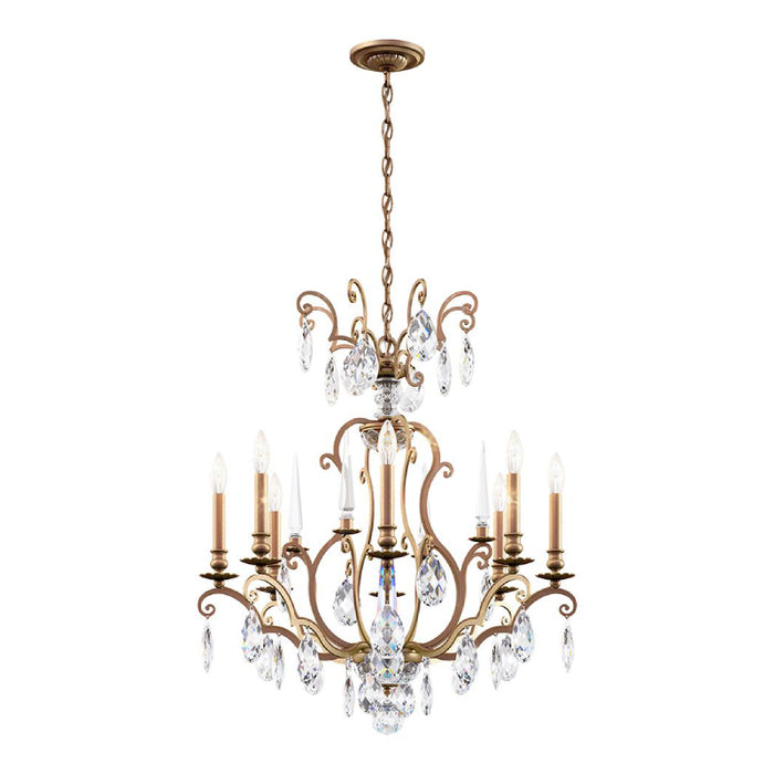 Schonbek RN3871N Renaissance Nouveau 8-lt 32" Chandelier