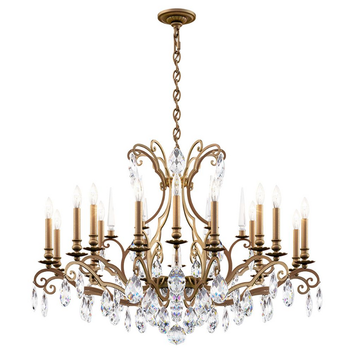 Schonbek RN3892 Renaissance Nouveau 18-lt 40" Chandelier