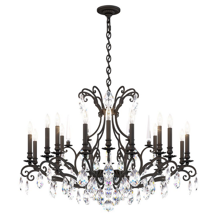 Schonbek RN3892 Renaissance Nouveau 18-lt 40" Chandelier