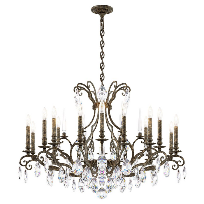Schonbek RN3892 Renaissance Nouveau 18-lt 40" Chandelier