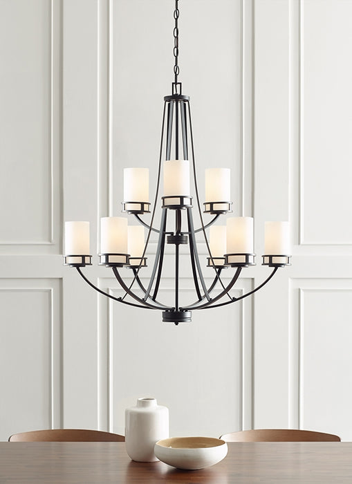 Sea Gull 3121609 Robie 9-lt 33" Chandelier